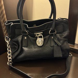 Michael Kors Hamilton Shoulder Leather Satchel